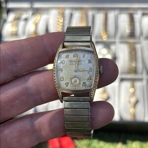 Bulova 23 jewel / Serial Number on case back.